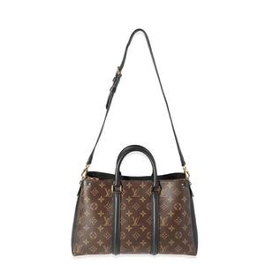 Louis Vuitton Soufflot Tote Monogram MM Noir, Pristine